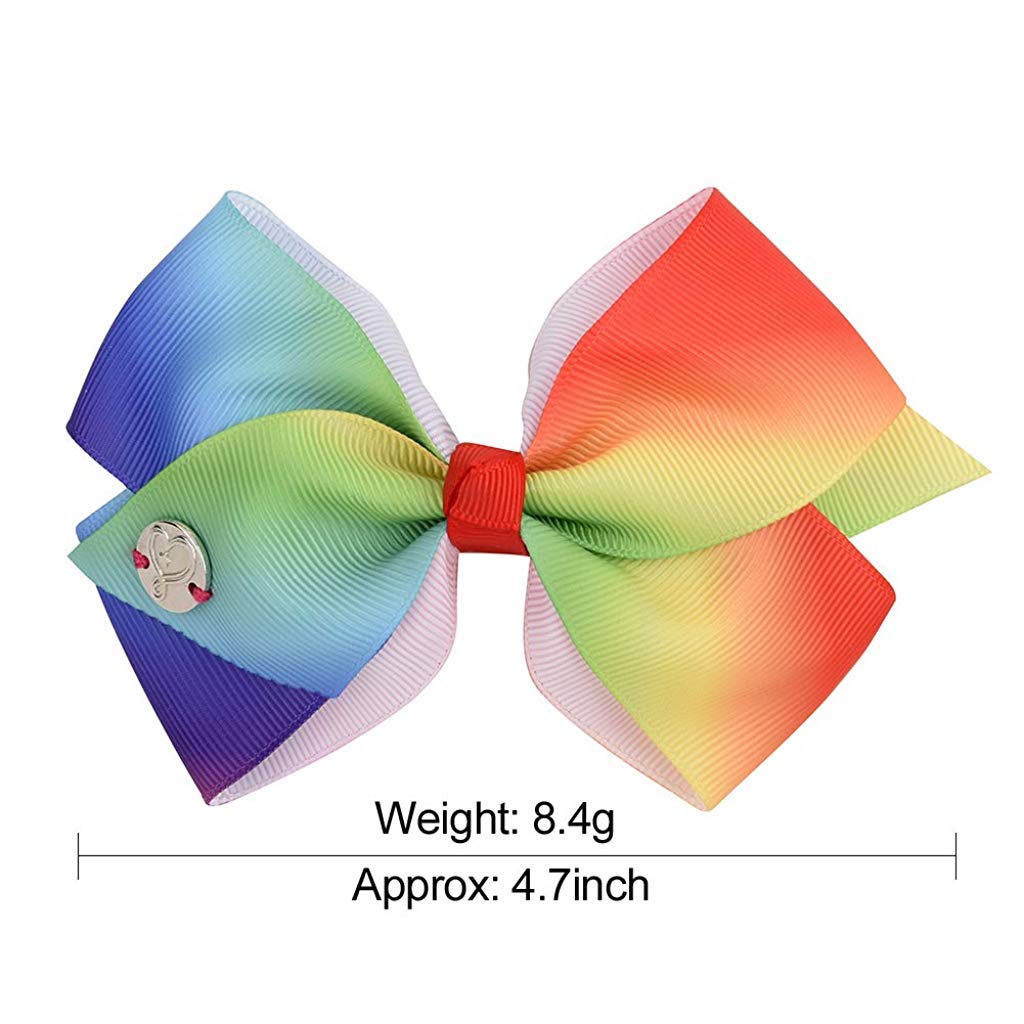 PALAY 6 Pcs Hair Bows for Kids Girls, Unicorn Bow Hair Clips for Girls Hair Accessories Stylish Grosgrain Ribbon and Barrettes Alligator Clips Gift PALAY 6 Pcs Hair Bows for Kids Girls, Unicorn Bow Hair Clips for Girls Hair Accessories Stylish Grosgrain Ribbon and Barrettes Alligator Clips Gift